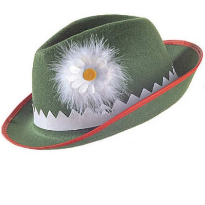 Tyrolean hat with feather