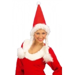 Santa hat with wig 