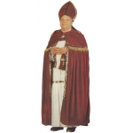 Saint Nicolaus costume Gown, belt, stole, cape, mitre. Velvet, excelent quality