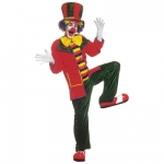 clown fancy dress costume Coat, trousers, hat, bow tie