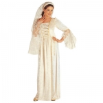 Milady Costume Velvet dress with veils and a luxury headpiece with veils