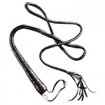 Luxury leather whip 180 cm long