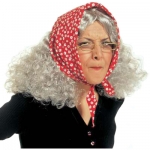 Granny witch wig 