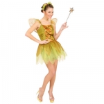 Golden forest pixie Dress, wings, headpiece