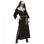 Nun Teresa Costume XL Robe, belt, hat