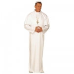 Pope Costume XL Robe, tippet, cap