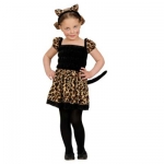 Leopard costume Dress, ears