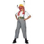 Kostm galsk - Obelix Kalhoty, le, helma s parukou a vousy