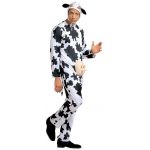 Funny cow Jumpsuit with nipples, headpiece with homs